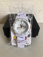 Peanuts 70th Anniversary Limited to 2000 Snoopy Hybrid Ceramic Watch White New
