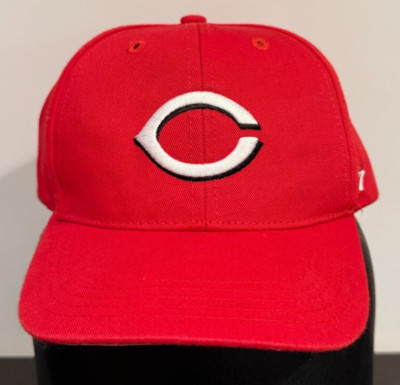 Cincinnati Reds Youth '47 Brand Snapback Adjustable Hat Red Cotton