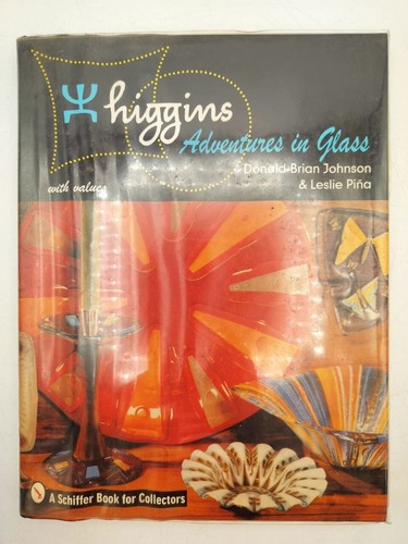1997 Vintage Higins Adventures in Glass Collector's Guide With Values Great DM55