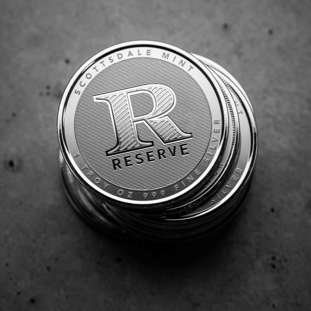 20 x 1 oz RESERVE .999 Silver Rounds by Scottsdale Mint (BU) #A645