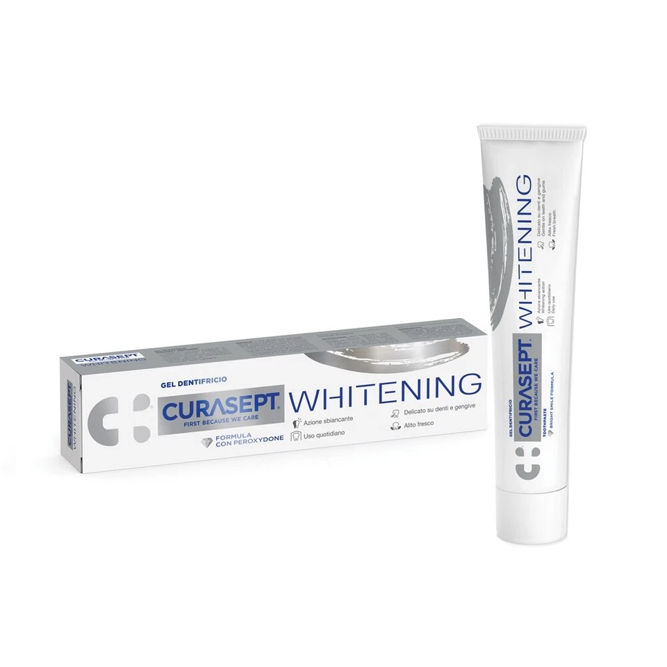 Curasept Whitening - Gel Dentifricio Sbiancante, 75ml