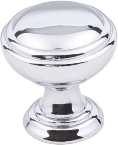 Hardware Resources 658PC Tiffany Collection Knob Metal Zinc - Polished Chrome - Picture 1 of 2