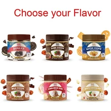 ChocZero Milk Chocolate Hazelnut Spread-Keto No Suger Added 12 oz Choose Flavour