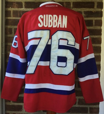 subban jersey