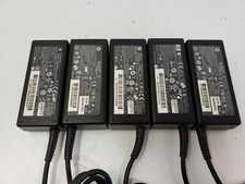 LOT OF 5 OEM HP 65W Power Supply Adapter Tested Working 7.4MM tip 19.5V 3.33A