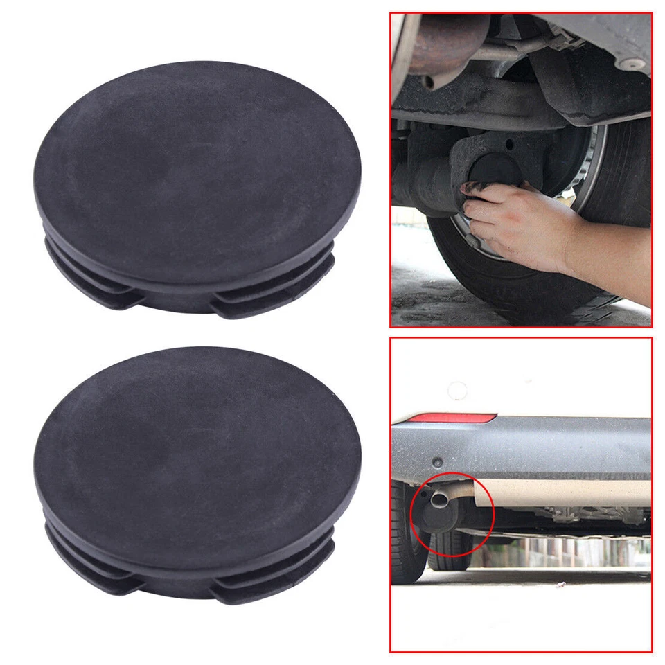 Rear Tail Pipe Anti Water Cover Exhaust Seal for smart fortwo forfour w451 w453 Foto 2 de 4