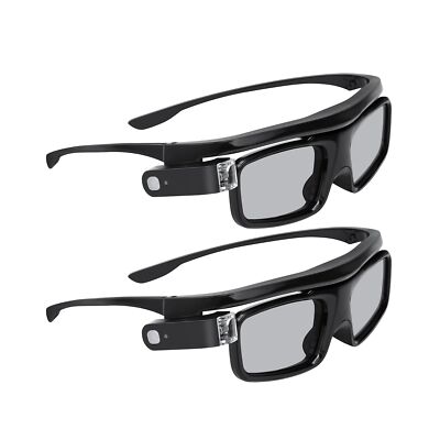 NexiGo DLP Link 3D Glasses, Rechargeable 3D Active Shutter Glasses Compatible...