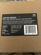 AIRTAP T4, Quiet Register Booster Fan, Heating / Cooling 4 x 10  Registers White