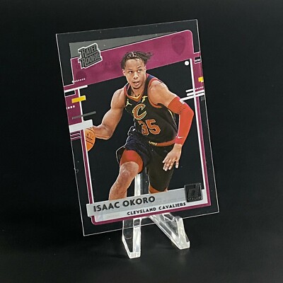 Isaac Okoro #94 2020-21 Panini Donruss Clearly Rated Rookie Cleveland Cavaliers