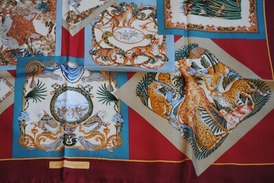 SALVATORE FERRAGAMO★素敵！GIAGUARO ANIMAL SILK SCARF $_57.PNG?set_id=880000500F