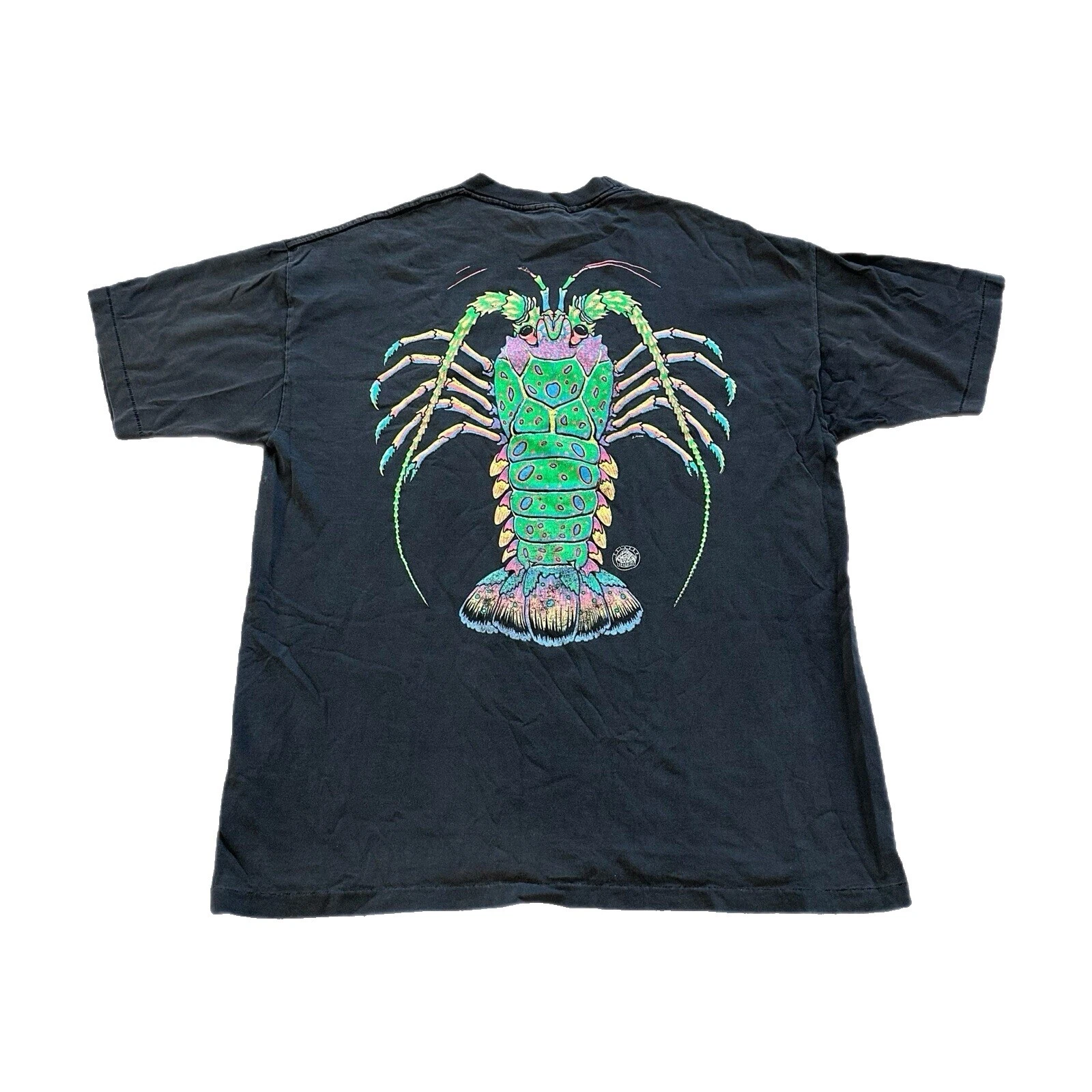 Camisas regular Rainbow Negro para De hombre