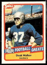 1989 Swell Greats Doak Walker #137 Detroit Lions