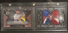 Kyle Schwarber 2016 RC Topps Museum Quad Relic Auto Booklet Primary Pieces #9/10