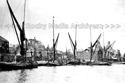 Fyy-11 The Quay, Mistley, Manningtree, Essex 1930. Foto