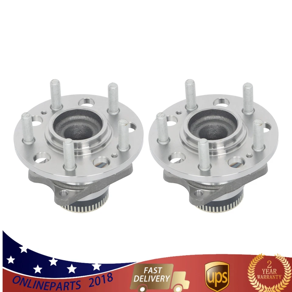 Par de conjuntos de cojinetes de cubo de rueda trasera para Hyundai Tucson 2009 2010-2015 512437 Foto 2 de 4