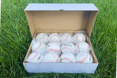 12 Baseballs by Mondo  Durable, Game-Ready, Practice, Training, Catching  