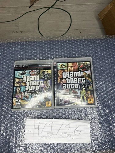 Grand Theft Auto Episodes from Liberty City And GTA IV- Sony PlayStation 3