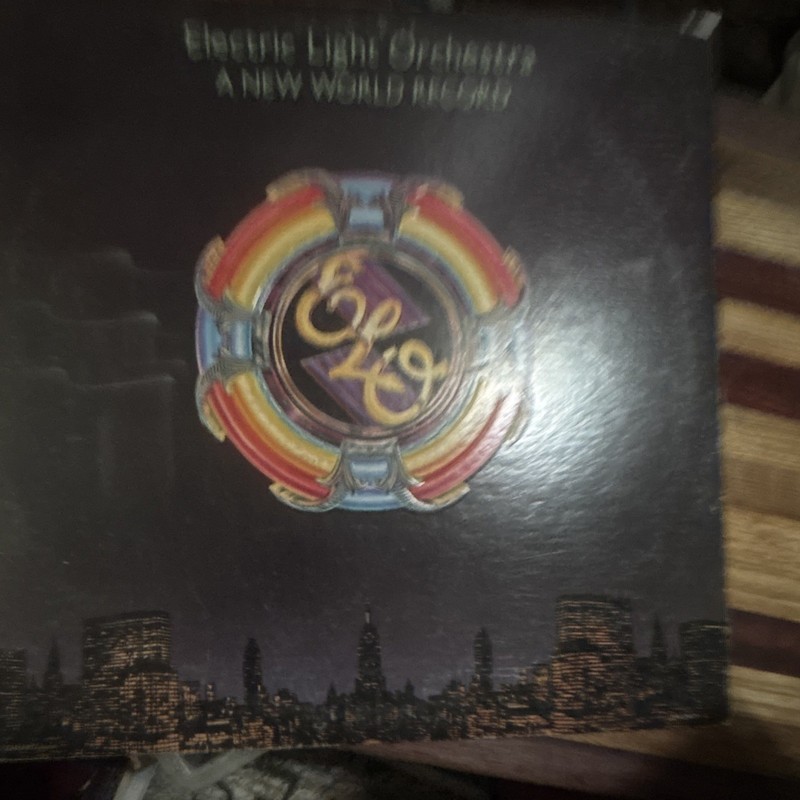 Electric Light Orchestra A New World Record Jet Records 12" 33 RPM Vinyl LP Rock