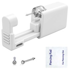 SLVIEKAE Self Nose Piercing Kit -Nose Puncture Kits Disposable Nostril Perfor...