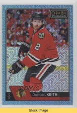 2016-17 O-Pee-Chee Platinum Ice Blue Traxx Duncan Keith #119 HOF READ 5el