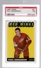 1965 TOPPS HOCKEY #51 PAUL HENDERSON ROOKIE CARD PSA 7