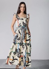 Maude Vivante Elsie Dress - Medium farm Rio inspired