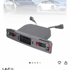 Vomeko USB Hub Charger Multi Port Fast Charging for Tesla Model Y/3 Black