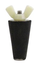 No. 1 to 5 Universal Rubber Winter Plug for 1/2 1 Inch Pipe Black