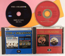 2x 4 SEASONS 2-Fers UK CDs: Sherry/Big Girls Don't Cry/Dawn/Rag Doll EX/M- #3641