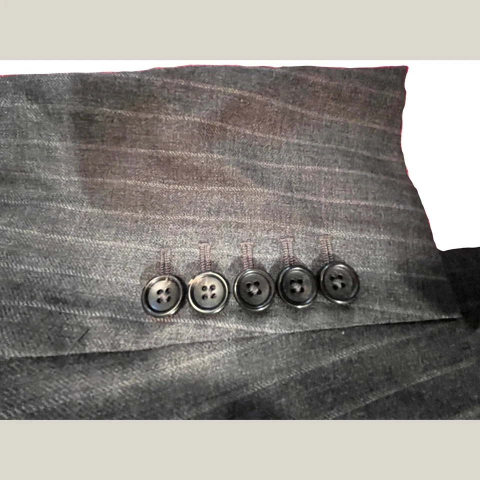 Gucci Gray Jacket 48 C Wool Mohair - Image 3 of 4