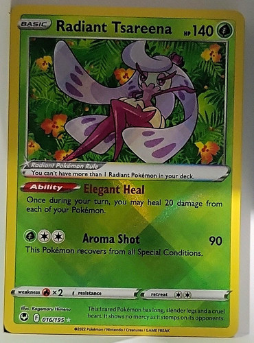 Tsareena V 246/264 Full Art Holo Ultra Rare Pokemon TCG Fusion Strike English