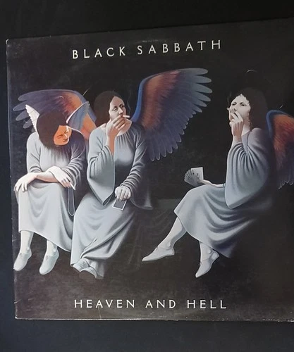 Vintage 1980 Black Sabbath Heaven And Hell 12" Album, Vinyl, LP, Vinyl VG+