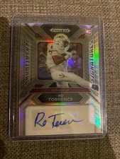 2024 Panini Prizm Draft Picks RO TORRENCE sensational Silver Auto Rc #SS-RTE b2