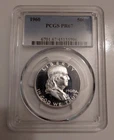 1960 Proof Franklin Silver 50¢ PCGS PR 67 AF-3,4