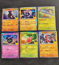 Pokemon TCG Pokemon 30TH Celebration 6-Card Lot