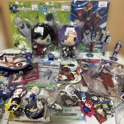 Blue Lock Merchandise Bundle Collectible Anime Character Goods Slight Wear