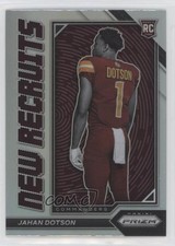 2022 Panini Prizm New Recruits Silver Prizm Jahan Dotson #NR-9 0oa7