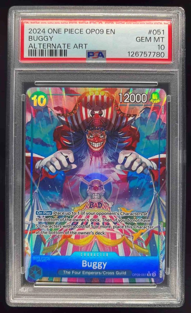 Buggy (051) (Alternate Art) OP09-051 Emperors in the New World