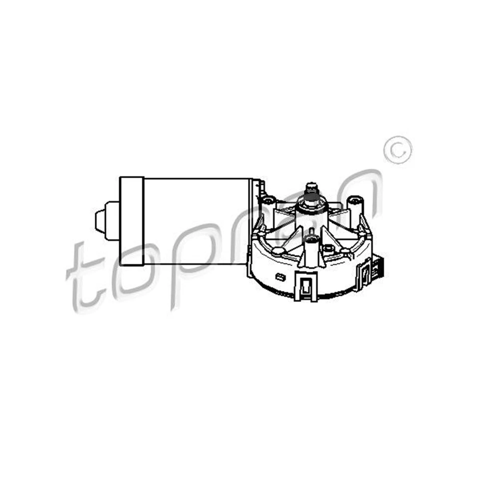 Topran Moteur D'Essuie-Glace Avant Compatible Avec Mercedes-Benz CLK Classe E - Photo 1/1
