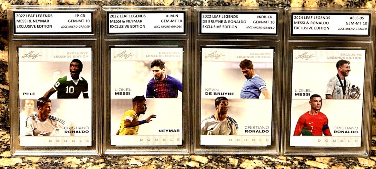 25 Card Lot 2004-22 LIONEL MESSI/PELE/RONALDO/YAMAL Rookie GRADED GEM-MT 10 view 16