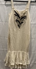Vera Porter Sequin Dress White