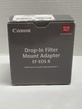 CANON Drop In Filter Mount Adapter EF-EOS R w/ Circular Polarizer A