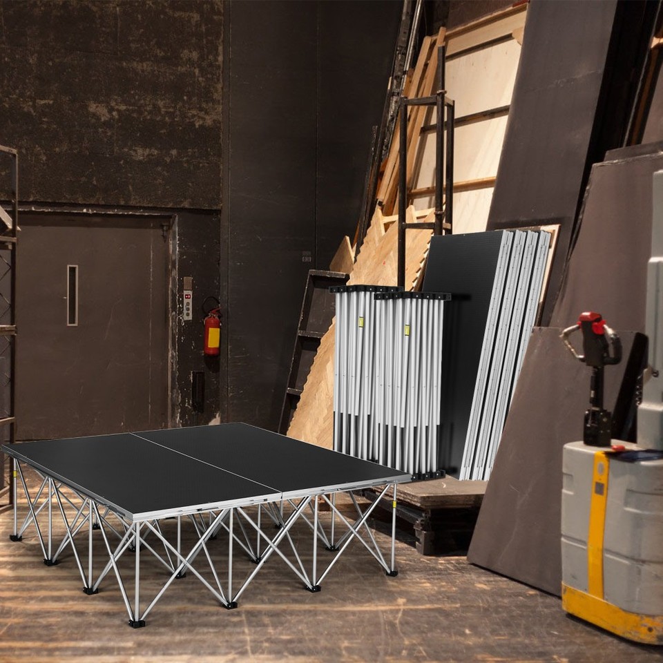 Collapsable Platform Stage 4ft*4ft 8*16ft 16*20ft Portable Folding Stage Platform 16.5