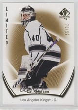 2021-22 SP Authentic Limited Gold 70/99 Cal Petersen #37 14zh