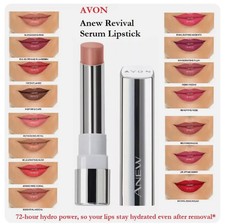 Avon Anew Revival Serum Lipstick ~ Hydrating ~ Assorted Shades ~ New & Boxed