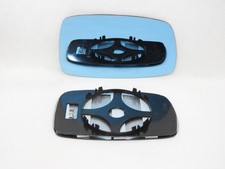 Pour Vw Corrado 1988-1995 aile miroir verre plat chauffé droit bleu