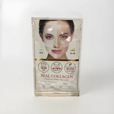 Dermafix Perfect Real Collagen Mask Tension-up,Lifting, Anti Wrinkle 23g x 8pcs