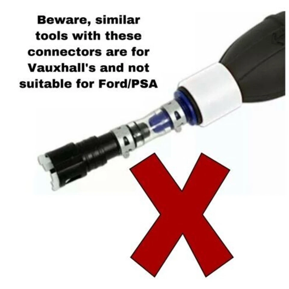 Diesel Fuel Hand Priming Bleeding Pump Tool For Ford PSA Land rover Jaguar Volvo - Image 4 of 4