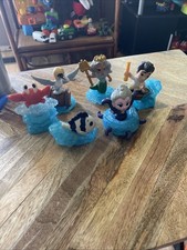 Disney The Little Mermaid McDonalds Happy Meal Toys 6 Figures 36D