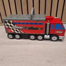 Micro Machines Grand Prix Racing Truck Track Vintage Playset Hasbro 1999